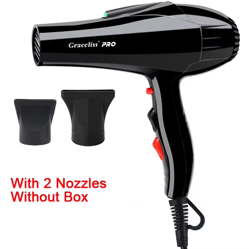 For Hairdresser and Hair Salon Long Wire EU Plug Real 2100W Power Professional Blow Dryer Salon Hair Dryer Hairdryer