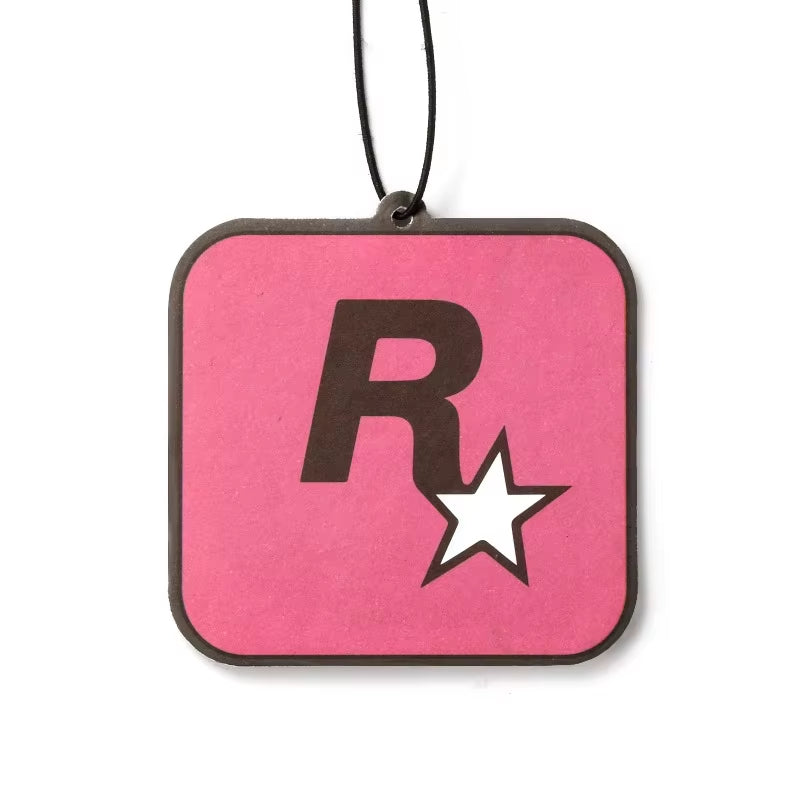 Car Aromatherapy Pendant Rockstar Auto Scent Car Accessories Interior New Automóvil Aromatherapy Essential Oil Hanging Decor